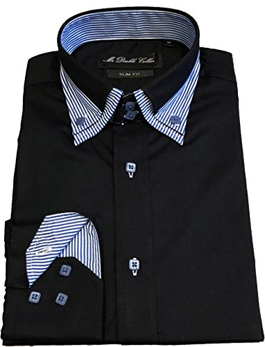 Chemise à manches longues pour homme idéale pour le bureau et soirées