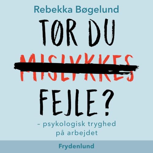 Diseño de la portada del título T&oslash;r du fejle?