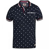 Estilo No. 611105 DUKE D555 Kingsize Swindon - Polo para hombre con estampado de ancla, azul marino, 5XL