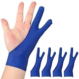 Matériau - Ce gant artistique est fabriqué en tissu élastique spandex-polyamide, alliant haute élasticité, douceur, durabilité, légèreté et respirabilité, tout en étant réutilisable pour une utilisation à long terme.