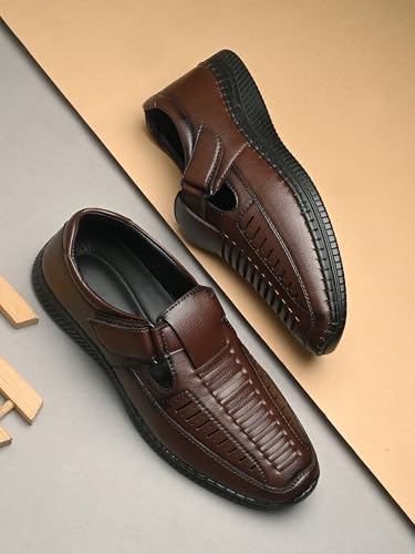Image of AADI Men's Comfortable Lightweight Outdoor Casual Sandals & Floaters