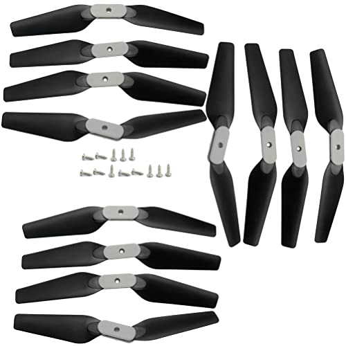 フォールドドローン互換E525 LS-E525 E88 TENG1交換部品RCクアッドコプターアームモータープロペラランディングギアガードアクセサリー(TYPE123 GY 12 BLADES)