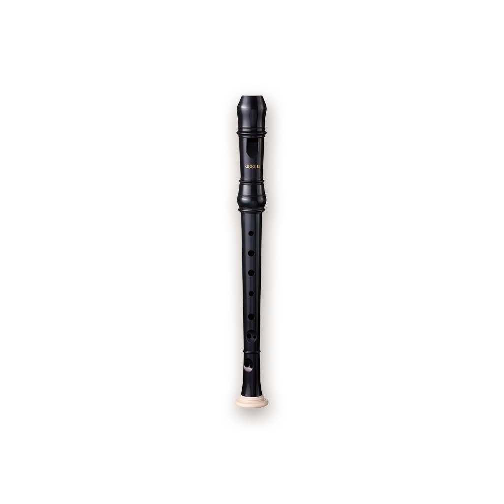 Woodi Sopranino Recorder WR-218B Black & Ivory White Two-Piece Baroque
