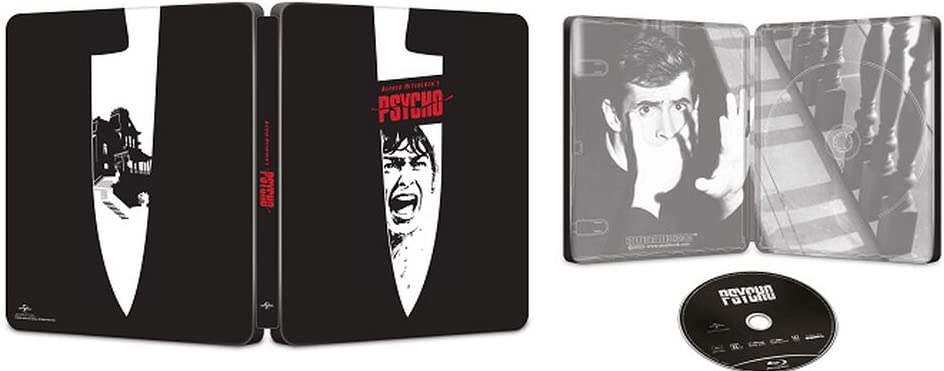 Psycho BluRay Steelbook, Blu-Ray Movie 60th Anniversary