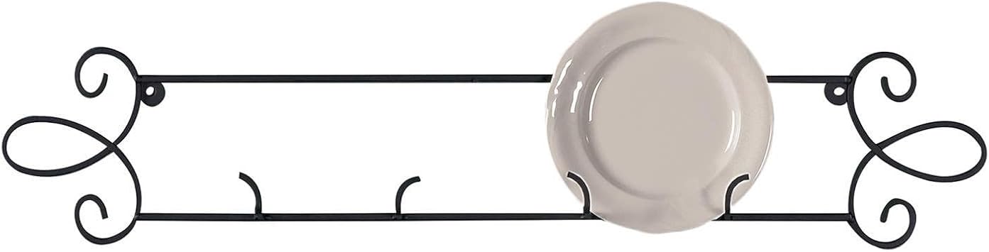 Amazon.com: TRIPAR Horizontal Plate Rack, Black Display (2 Place ...