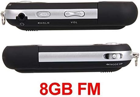 Easy Provider Black 8GB LCD Mini MP3 WMA Player FM Radio USB Flash Drive