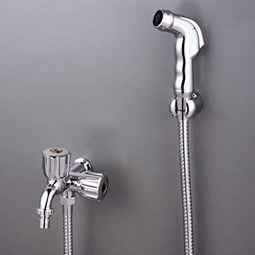 gduuy WC bidé Handheld Spray - bidé Handheld Boquilla baño de Limpieza Enjuague de Alta presión del Arma de Aerosol Conjunto higiénico Socio Bidé