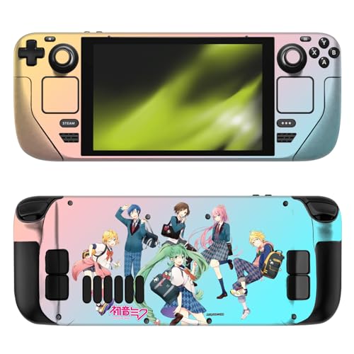 Skin Hatsune Miku pour Steam Deck autocollant vinyle graphique officiel