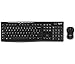 Logitech MK270 Combo Tastatur und kabellose Maus kabellosem Nano-Empfänger (QWERTZ- Deutsches Tastaturlayout) schwarz