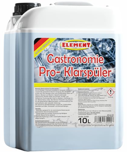 Klarspüler für gewerbliche Spülmaschinen flüssig 10 Liter...