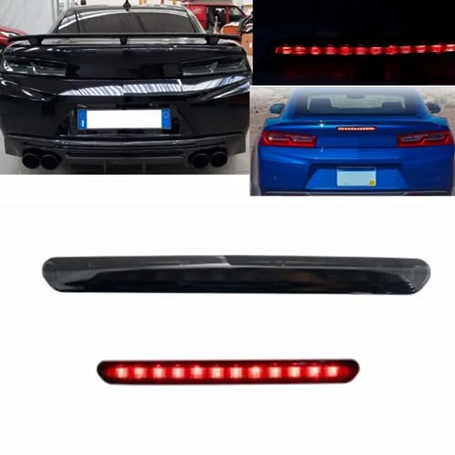 terceira luz de freio Para Camaro 2019 High Mount Smoke Shell Tail Light 84330249 Traseiro Third Bra