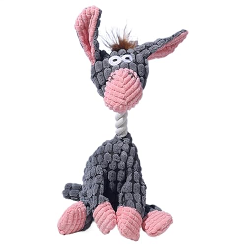 galeyyu 犬のきしむおもちゃ,きしむ犬のおもちゃ | ビスタプリントぬいぐるみのきしむおもちゃ 壊れない噛みおもちゃ | 歯が生えるおもちゃ インタラクティブなソフト犬用おもちゃ 室内子犬&大型犬用