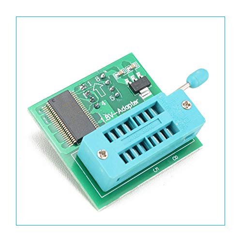 KOOBOOK 1Set CH341A 24 25 Series EEPROM Flash BIOS USB Programmer+SOIC8 SOP8 Test Clip+SPI Flash 1.8V Adapter+SOP8 SOIC8 to DIP8 Adapter Socket Converter