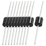 Sraeriot Rectificador Moldeado diodos de Alto Voltaje 1000V 10a diodos rectificadores para Horno microondas Negro 10pcs diodos Accesorios eléctricos Suministros industriales