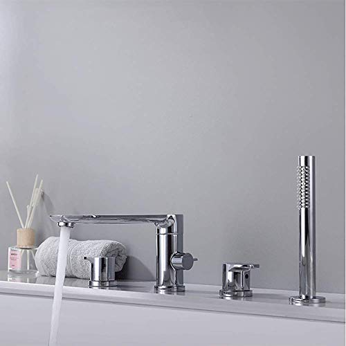 Ensemble de douche pour baignoire de salle de bain à 4 trous