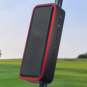 Portable Golf Speaker Bluetooth Wireless Magnetic with Bass Golf Cart Speaker IPX7 Waterproof 30W Stereo Sound 24H Playtime Golf Accessories for Men with Mount Gifts for Golfers