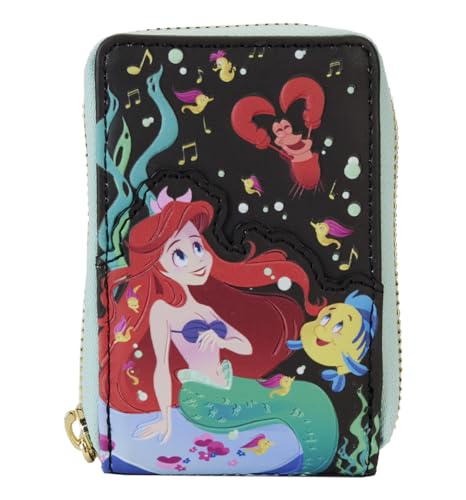Disney by Loungefly Porte-Monnaie anniversaire en similicuir imprimé