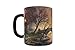 Morphing Mugs Thomas Kinkade - Central Park in the Fall - One 11 oz Color Changing Heat Sensitive Ceramic Mug – Image Revealed When HOT Liquid Is Added!