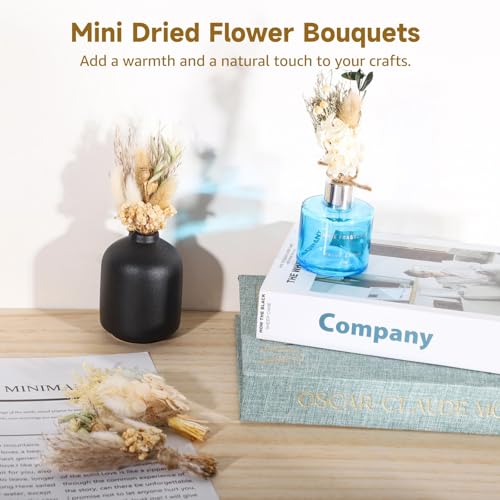 12 Mini Ramos de Flores Secas para Decoración miniatura 3