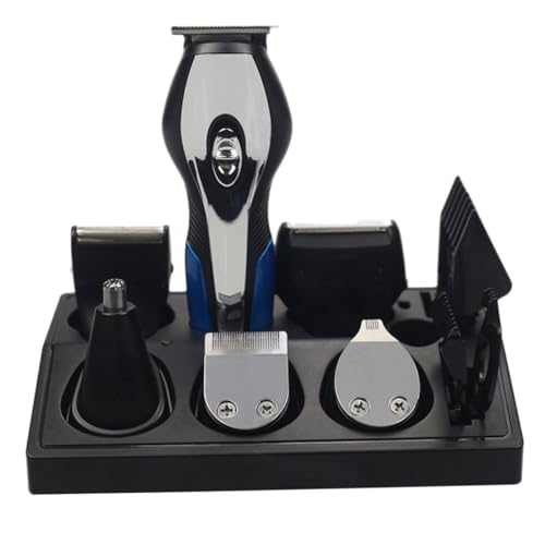Kit tondeuse électrique acier inoxydable à lames haute précision et recharge USB