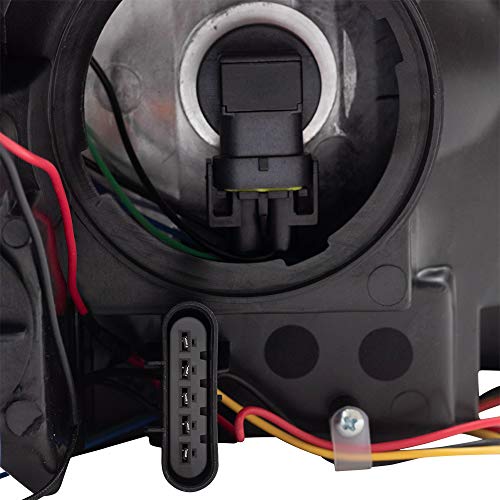 Brock Aftermarket Replacement Driver Left Halogen Combination Headlight Assembly Compatible With 2006-2013 Chevy Impala #TOP6