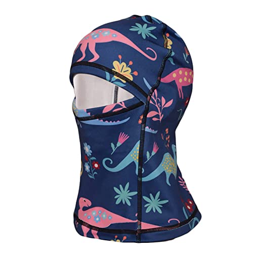 GOXUNYUAN Cagoule de Ski pour Enfants - Coupe-Vent - Doublure Polaire - Longue - pour garçons et Filles - par Temps Froid - Sports de Plein air - Course à Pied et Cyclisme,6-12 Ans Cover