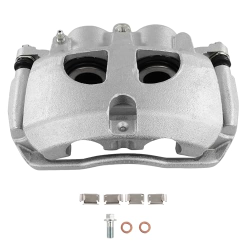 Image of SCITOO 18B5211 Rear Left Disc Brake Caliper Assembly w /Bracket For Dodge For Ram 3500 2009-2010,For Ram For 3500 2011-2018,For Ram For 4000 2012-2016