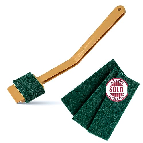 Image of Kleen Handler 3 Pack EZ Scrub-Slicer Cleaning Tool, Electric Blade Cleaning, Deli Slicing Machine Cleaner, Clean Mandolin Slicer Safely (3 Handles)