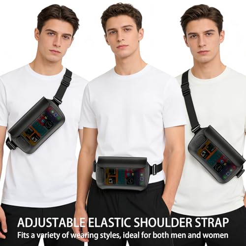 Bolsa impermeable de cintura y bolsa seca – bolsa flotante para cintura con correa ajustable, diseño de triple sellado, para teléfono, pasaporte, billetera y llaves para playa, natación, kayak, bote y viaje miniatura 7