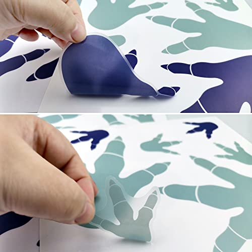 Set de 45 Stickers de Huellas de Dinosaurio para Pared miniatura 4