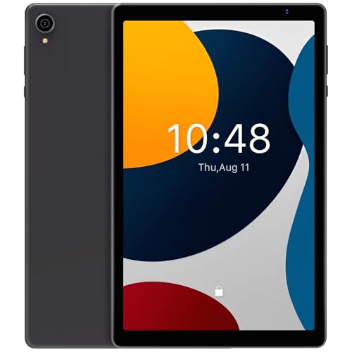 Image of Android 13 Tablet, 10.1-inch Android Tablet HD Display, 64GB ROM, 8 GB RAM, 512GB Expandable Storage, Octa-Core Processor, Dual Cameras, 5000mAh Battery, WiFi & Bluetooth, Space Gray