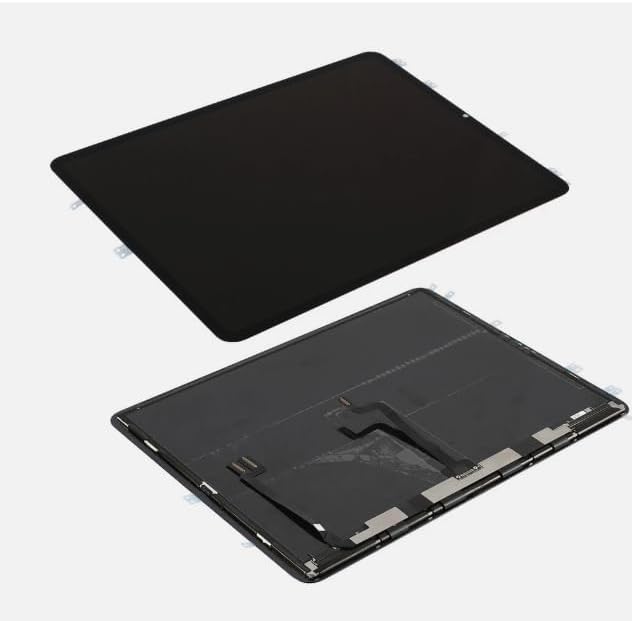 Screen Replacement for iPad Pro 12.9" 5th 6th Gen (Generation) A2379 A2461 A2436 A2764 A2437 2021 2022 Display LCD Assembly Glass Touch Digitizer Premium Repair Kit (Black)