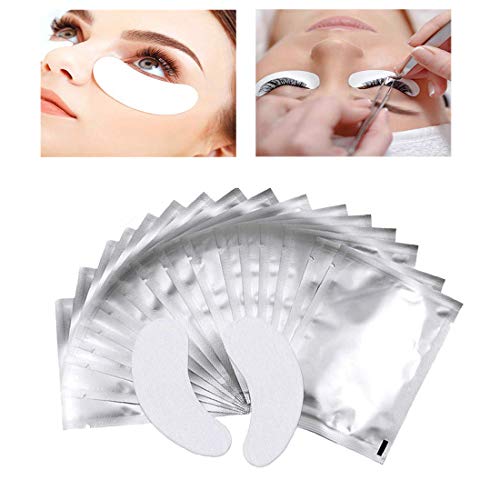 Preisvergleich Produktbild Wimpern Pads, Wimpernverlängerung Pad, Wimpernverlängerung Augenpads, Eyelash Extensions Patch, für Wimpernverlängerungen Eyelash Extensions Wimpern Färben Augenwimper Beauty - 50 Paare