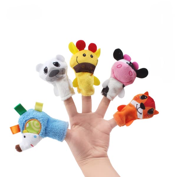 Buy Yelajoy Finger Puppets Set, Cute Finger Doll Props Novelty Toys