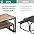 YITAHOME Patio Dining Table and Bench with Faux Wood Tabletop, Outdoor Dining Set for 4-6 People, All-Weather Picnic Conversation Set for Garden Backyard Poolside - Brown