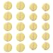FOMIYES 20Pcs Polvere Sfoglia Viso Triangolo Trucco Sfoglia Soffio Morbido Rotondo Bellezza Occhio Viso Fondamento Fondendo Frullatore Facciale Polvere Fluido Soffio Cosmetici Arrossili
