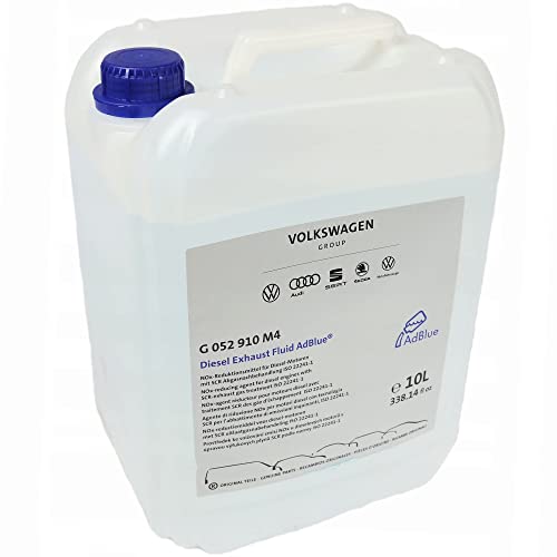 Genuine Diesel Exhaust Fluid Adblue For VW SEAT Audi Skoda 10 Litres