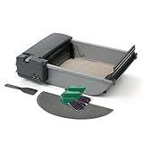OurPets SmartScoop Automatic Self-Cleaning Litter Box, Gray