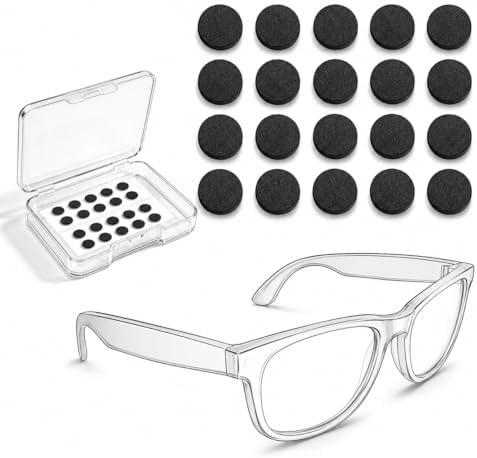 20PCS Covers Compatible with Ray-Ban Meta Gen 1/2 Wayfarer, Skyler and Oakley Meta HSTN, Slim 2mm-Wide Adhesive Covers, Black image 5