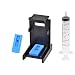 AQree 3in1 Ink Refill Cartridge Clip+ 2pcs Rubber Pads + Syringe Tool Kit for HP 60 61 62 63 65 901