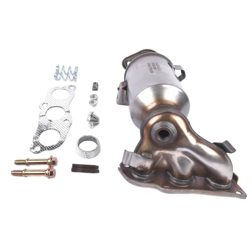 Bisenya Katalysator mit Dichtungssatz Euro IV Ersatz für 107 C1 Aygo 1.0 Hatchback 998ccm 68HP 50KW (Petrol) 2005-2014 0342K3 171400Q010 758147