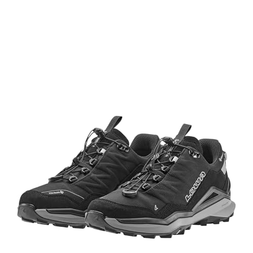 LOWA Halbschuh MADDOX PRO GTX LO SL schwarz/grau, 44
