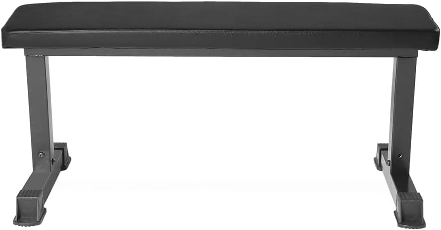 Flat Weight Bench Standard Weight Training Benches, Versatile Heavy Duty Strength Training Utility Exercise Bench Press for Sit Up, Abs, Dumbbell Home Gym Office Fitness Weight Training Equipment