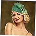 BESPORTBLE Colorful Butterfly Fascinator Hat Lightweight Elegant Cocktail Tea Party Hair Accessory for Women and Fashionable Vintage Style Decorative Headwear for Weddings and Random Color