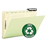 Smead Pressboard Mortgage File Folder, 2/5-Cut Right Position Flat Metal Tab, 14-3/4