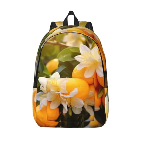 Mochila para laptop anticaos de gran capacidad con diseño floral para mujer trabajadora