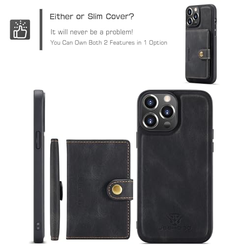 Coque de téléphone résistante aux chutes iPhone 14 Pro avec support vidéo
