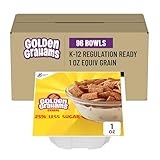 Golden Graham Cereal Bowls, 1 Oz (Pack of 96)