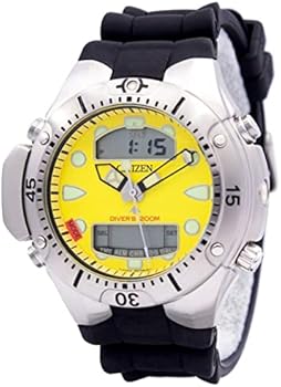 Relógio Citizen Promaster Aqualand Anadigi Diver's 200m Masculino