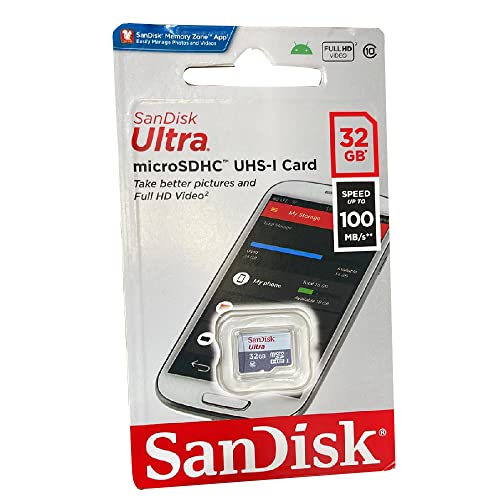 Image of SanDisk 32GB 32G Ultra Micro SD HC Class 10 TF Flash SDHC Memory Card - SDSQUNB-032G-GN3MN